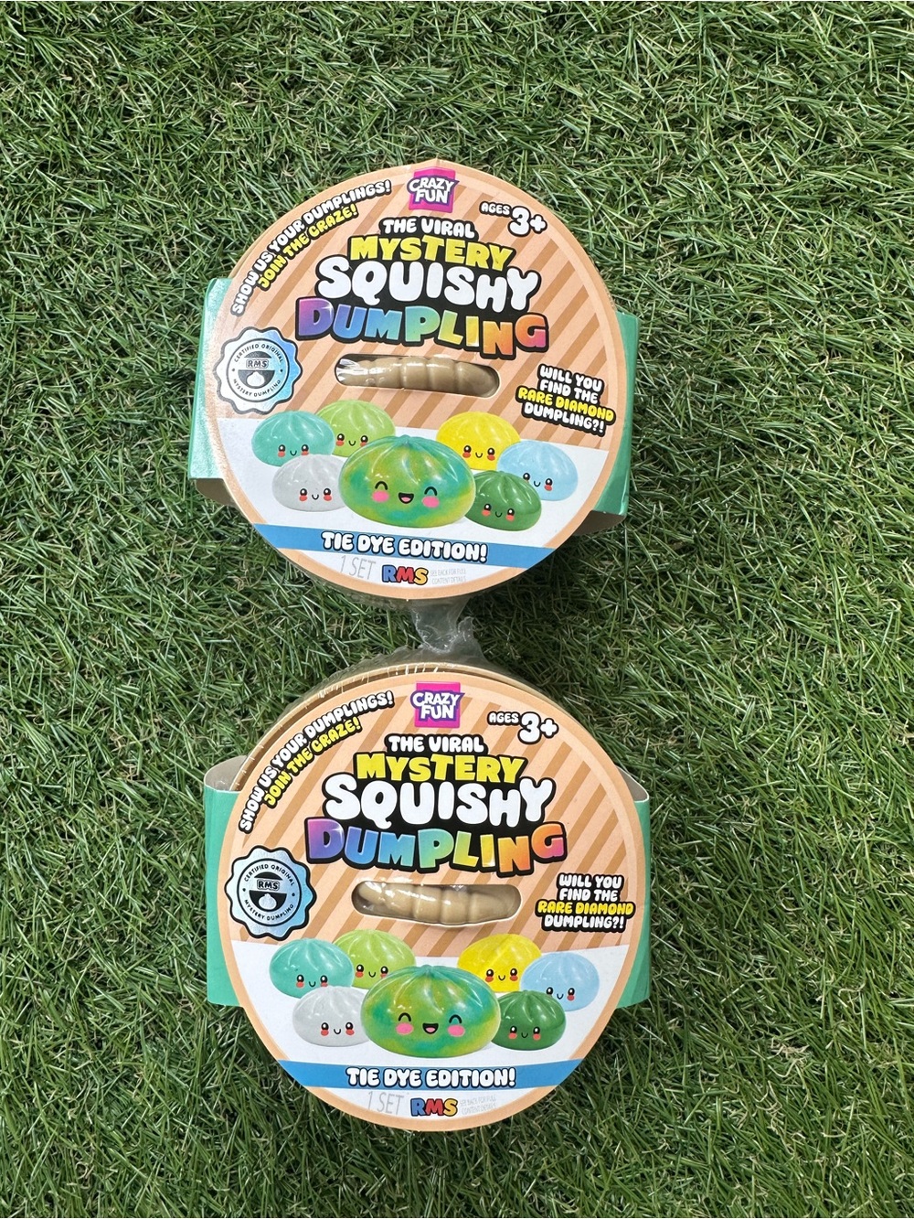 RMS Viral Squishy Dumping Tie Dye Edition Lot Of 2 Brand New